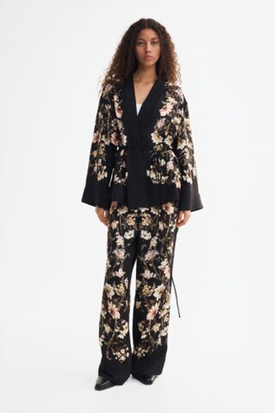 Габардиновые брюки на резинке - H&M