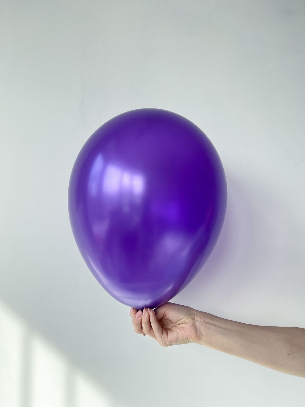 S Шар металлик 12"/30 см №17 фиолетовый (БГ-17) 