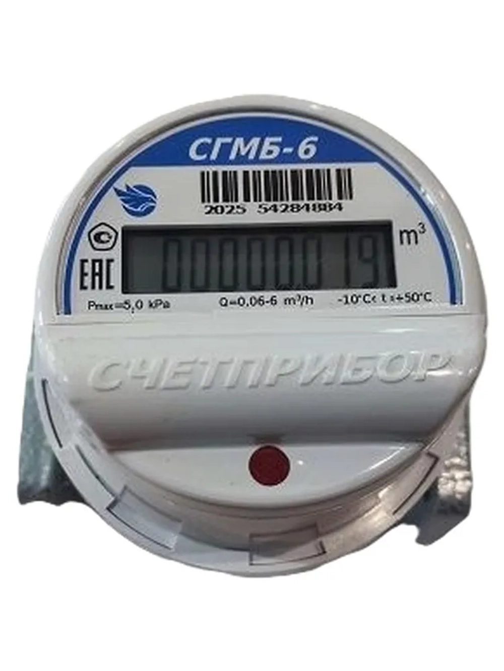 Счетчик газа СГМБ-6 3/4" (Орел, 2026)