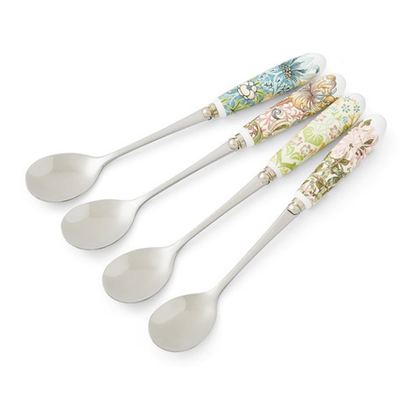 Набор чайных ложек Spode Моррис и Ко 15 см, 4 шт, фарфор, п/к