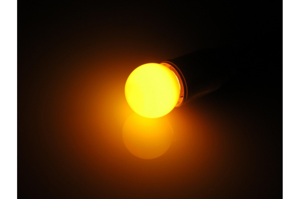 LED G45 220V-240V Orange, оранжевый
