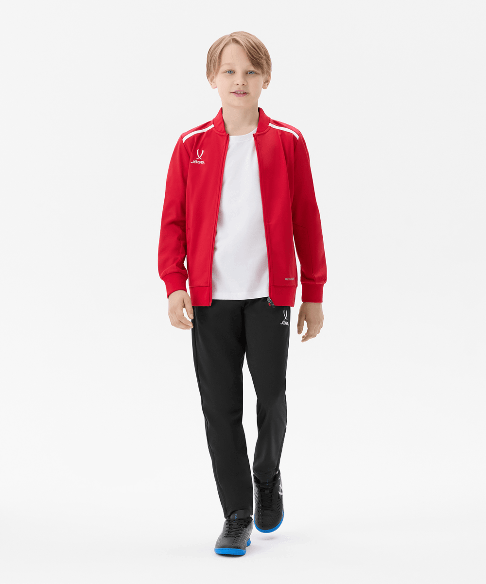 Олимпийка DIVISION PerFormDRY Pre-match Knit Jacket, красный, детский