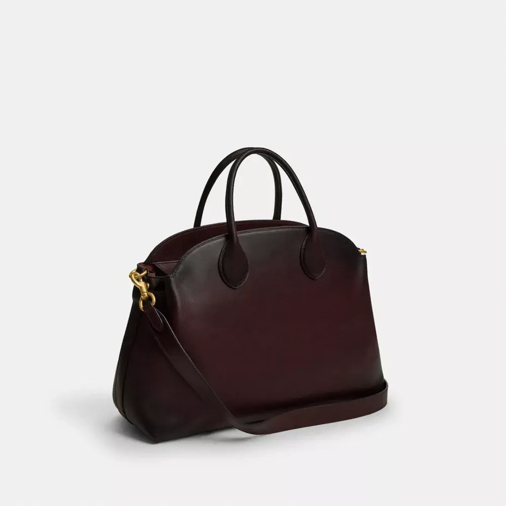 COACH СУМКА SOFT EMPIRE 40, БОРДОВЫЙ