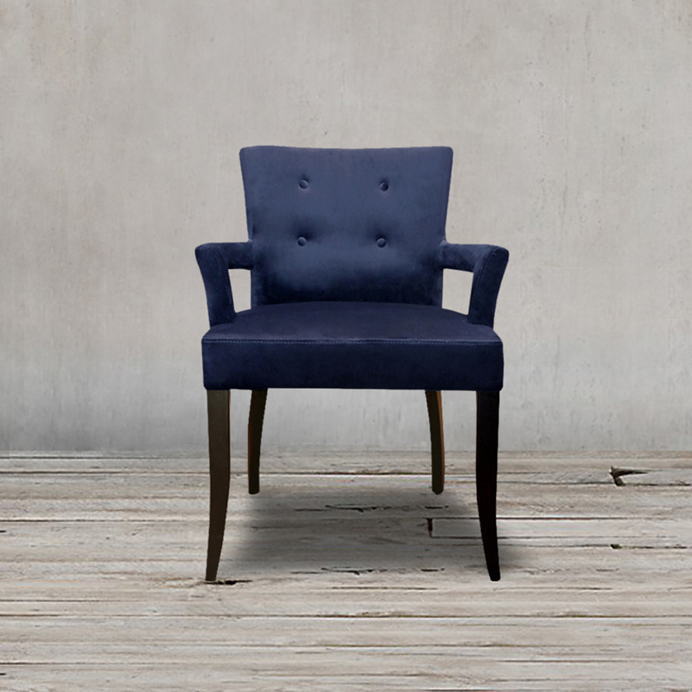 Полукресло Roomers Furniture Миледи dc0252a-01-1d/blue#9801
