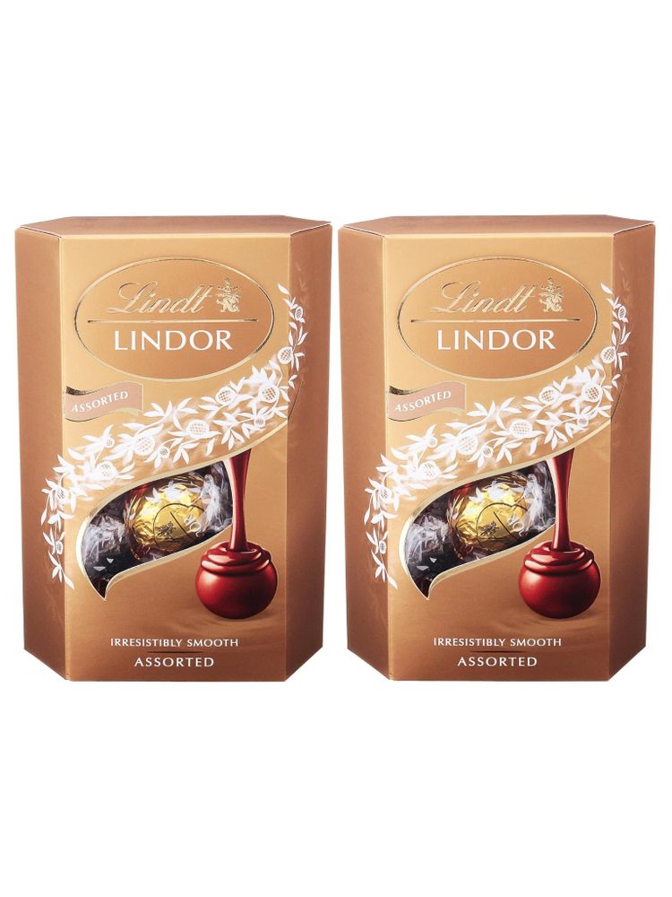 Конфеты Lindt Lindor Assorted Ассорти 200 г x 2 шт