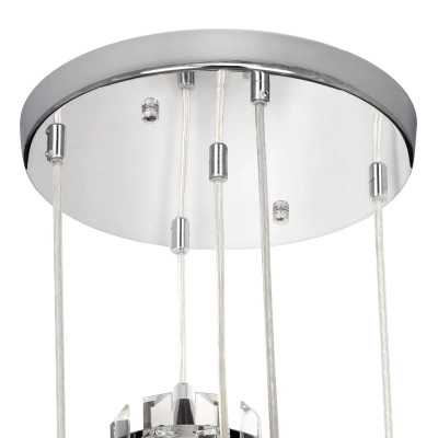 Citilux Джейн CL306051 Хрустальный подвесной светильник Хром