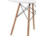 Стол деревянный Woodville Table 80 white, wood