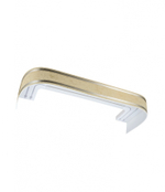 Пластиковый карниз Legrand 2-х рядный Лайн 1600 мм