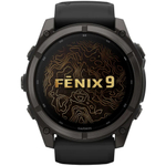 Garmin Fenix 9 — 51 мм AMOLED Carbon Gray DLC Titanium / Black