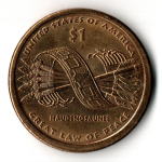 1 доллар. Сакагавея-Индианка 2010 год - Стрелы