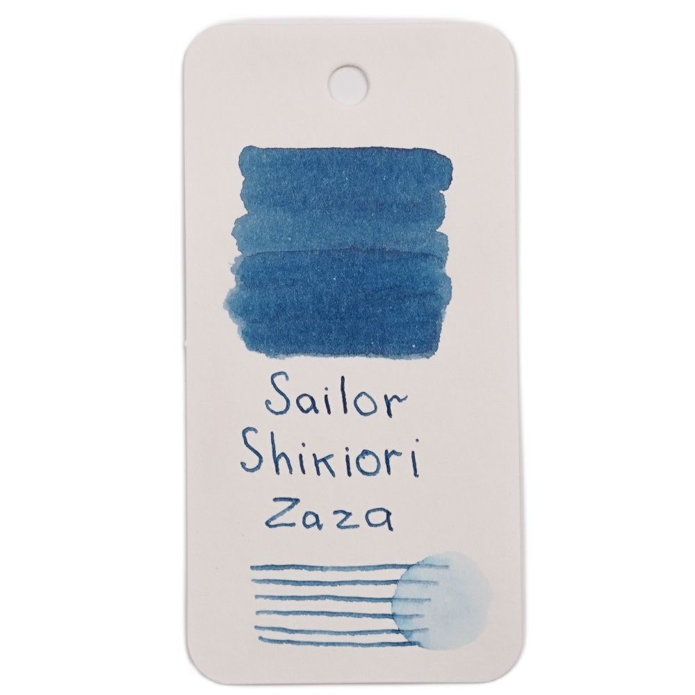 Чернила Sailor Shikiori The Sound of Rain Zaza 20 мл (13-1008-222) 4