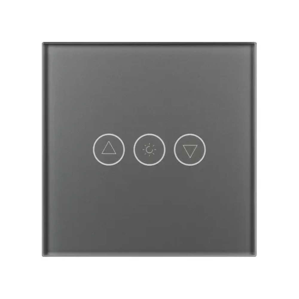 Светорегулятор сенсорный с Zigbee управлением SWT-OMALI-SD3-ZB-GR (250V, 500W) (Arlight, Стекло) 050063