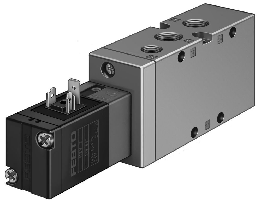 MVH-5-1/4-B Распределитель FESTO, 5/2, G1/4