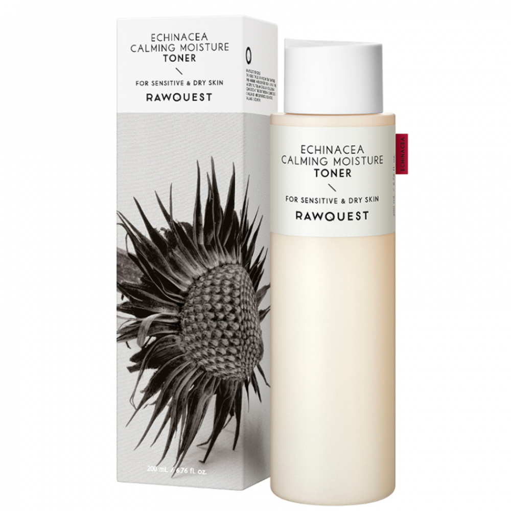 RAWQUEST ECHINACEA CALMING MOISTURE TONER Увлажняющий тонер с экстрактом эхинацеи 200мл