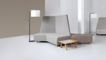 Floor design lamp  Read Noon by Zeitraum (Black)