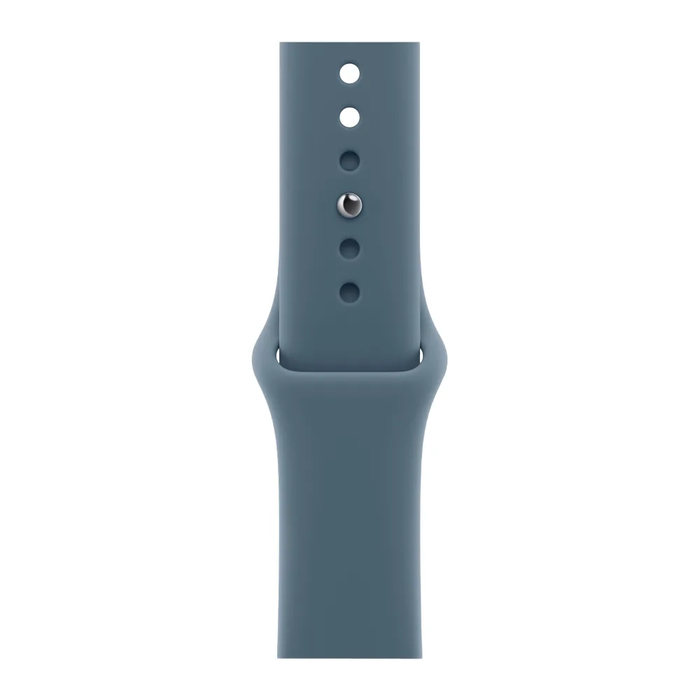 Умные часы Apple Watch Series 11 GPS, 42mm, Jet Black Aluminium Case with Anchor Blue Sport Band, S/M