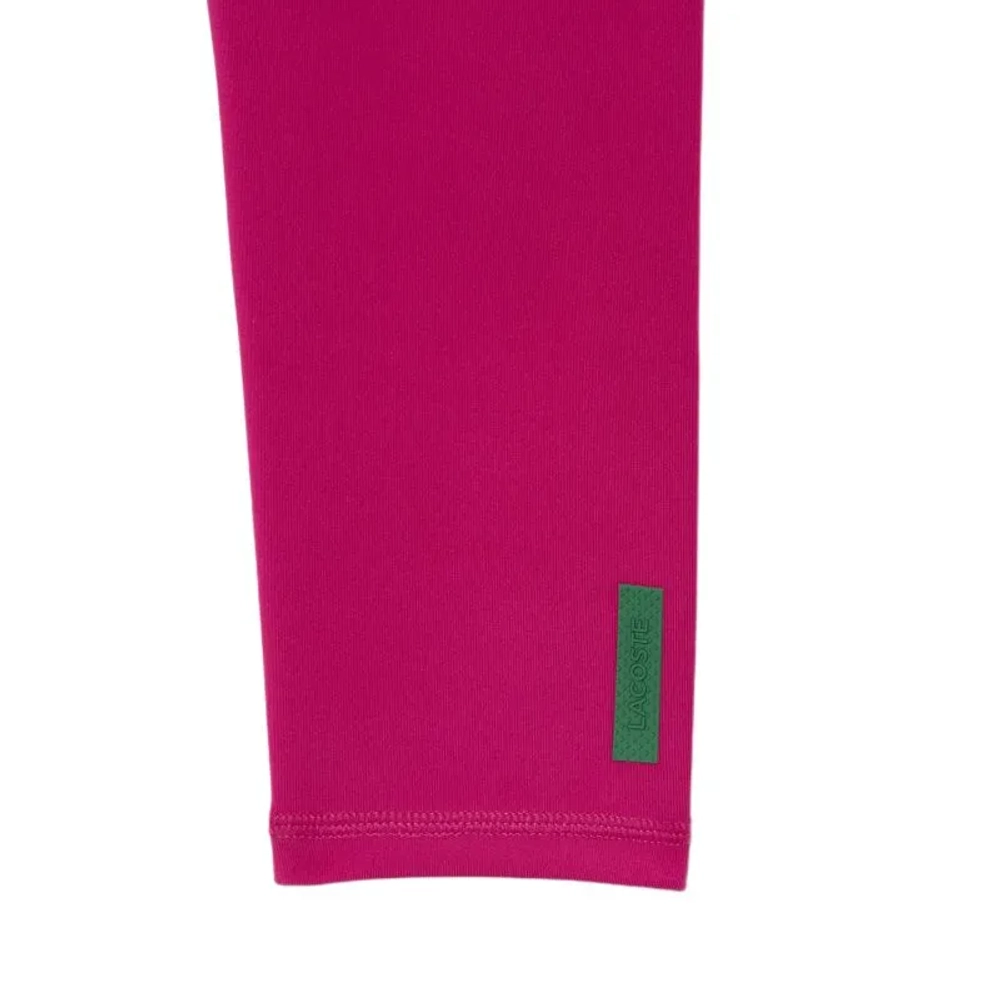 Женские леггинсы Lacoste Ultra Dry Stretch Sport - fuchsia pink