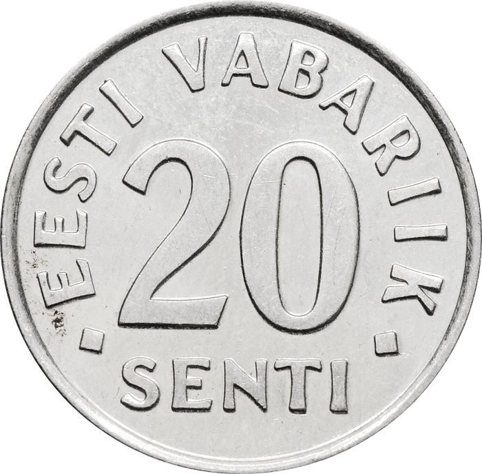 20 сентов 2003 Эстония