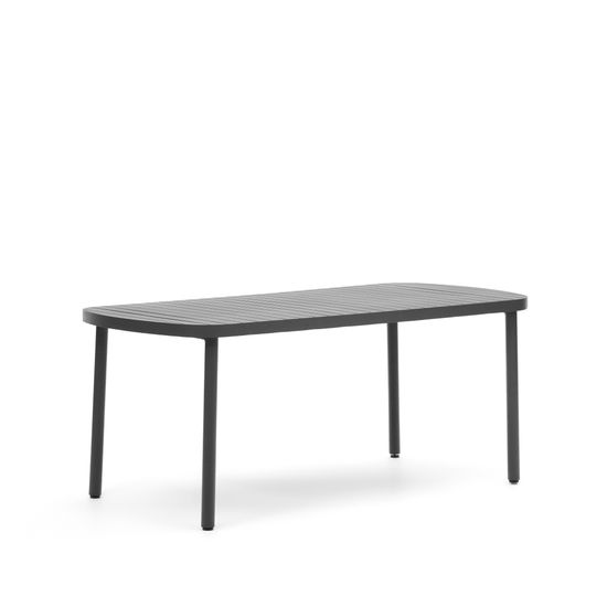 Joncols Уличный алюминиевый стол с серой отделкой 180 x 90 см Испания La Forma