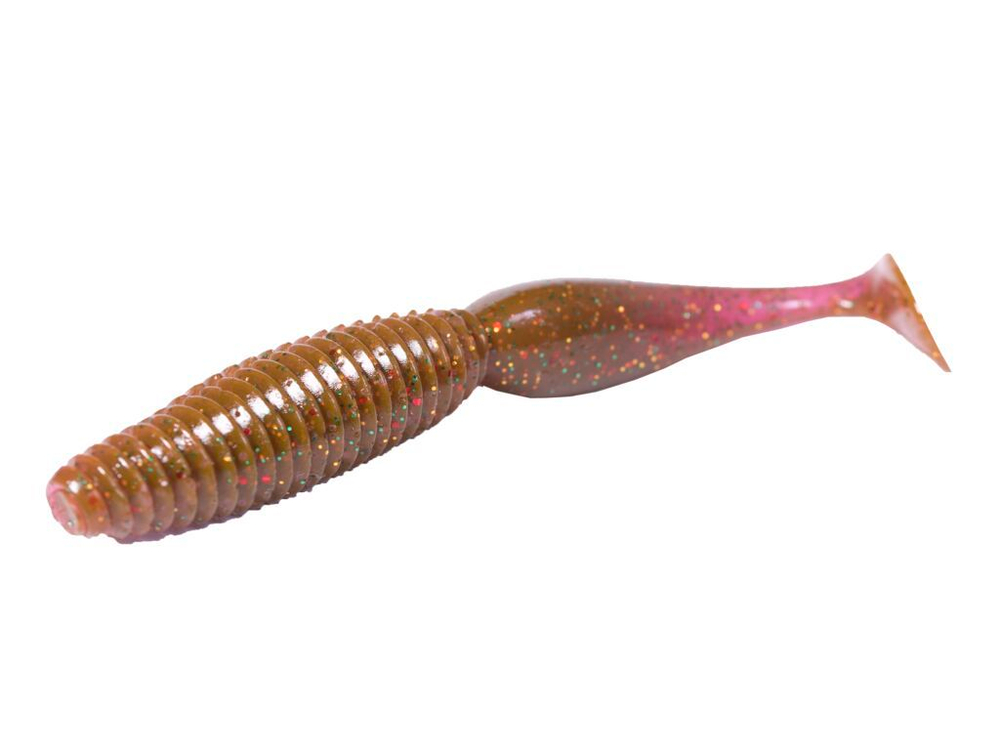 Мягкая съедобная приманка Lucky John MegaWorm 2,5in (63 мм ), цвет S14, 8шт.