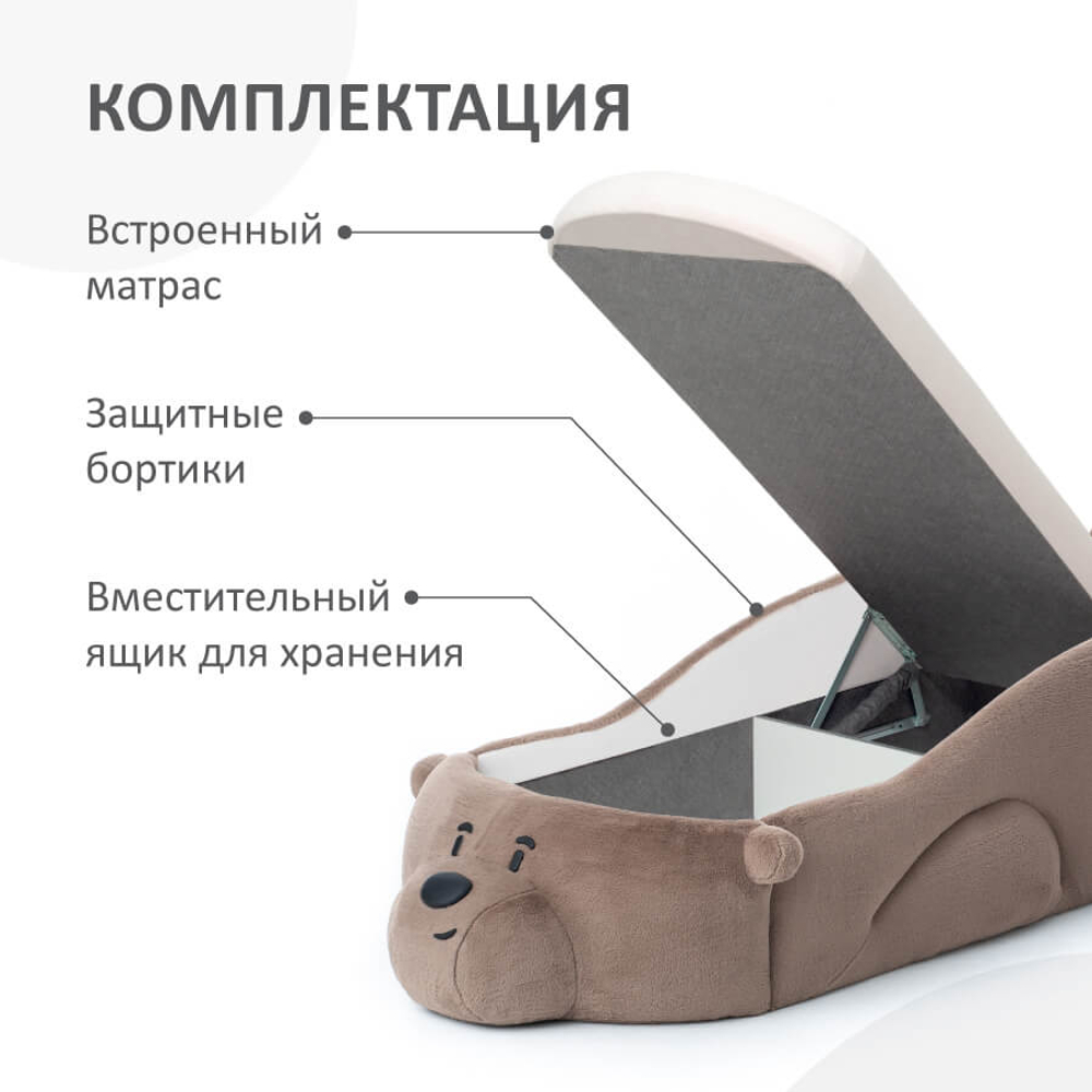 Кровать детская Мишка Паша
