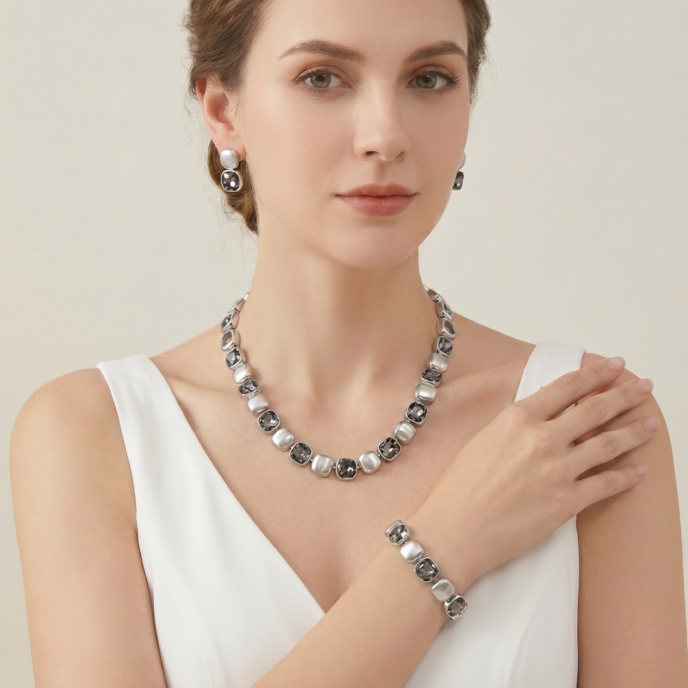 Серьги Fiore Luna Black Diamond AG205295E-014 S