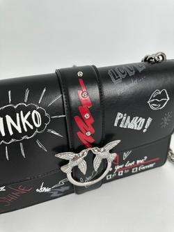 Сумка Pinko Classic Love Graffiti