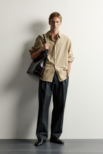 РУБАШКА SOFT RELAXED FIT SOFT — ZARA