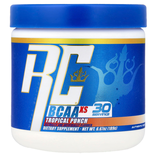 Ronnie Coleman, Vital Edition, BCAA XS, добавка со вкусом тропического пунша, 189 г (6,67 унции)