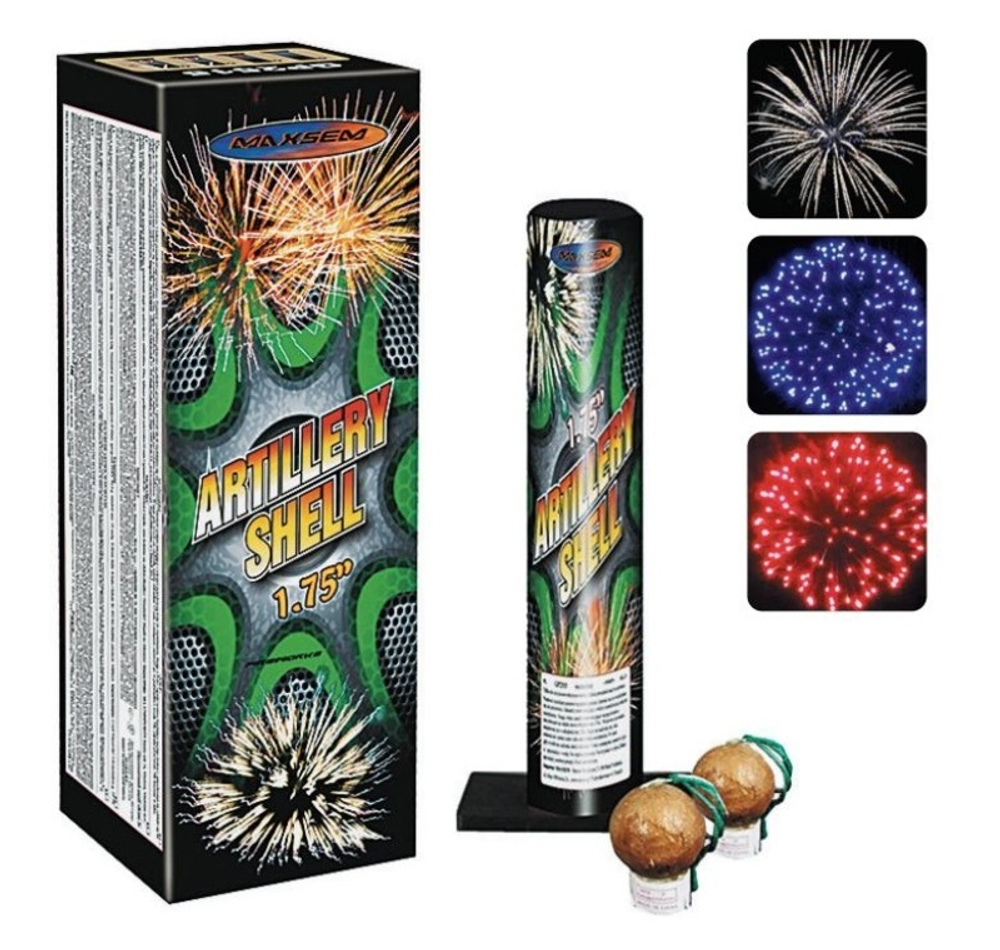 Фестивальные шары "Artillery Shell"  GP2515 к-т6 шт * 1,75"