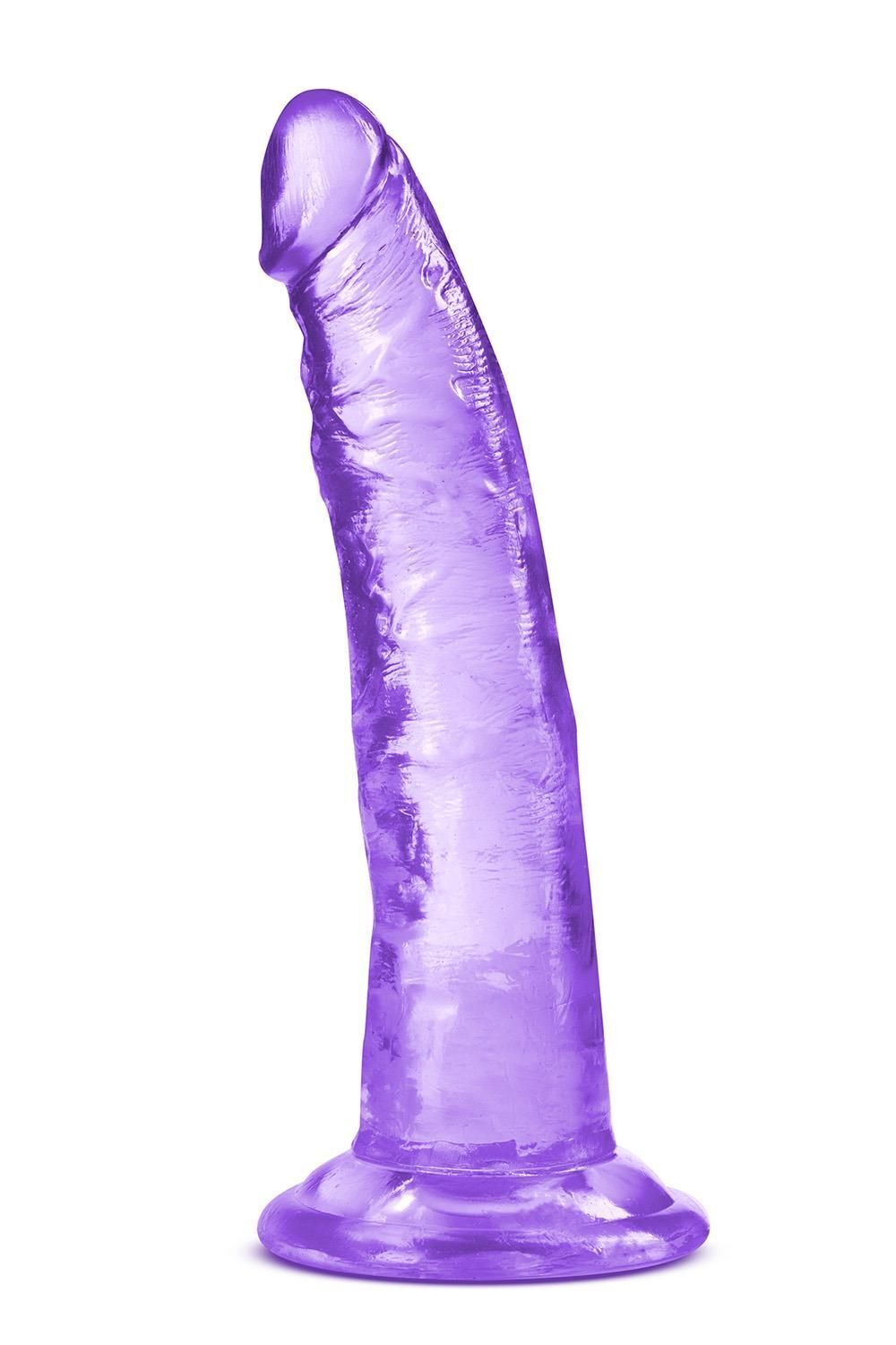 Фиолетовый фаллоимитатор Lust N’ Thrust - 19 см. (Цвет: фиолетовый)