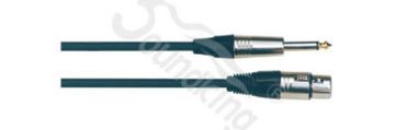 Кабель микрофонный, XLR female/6,35мм male, 5м, Soundking BB006-5M
