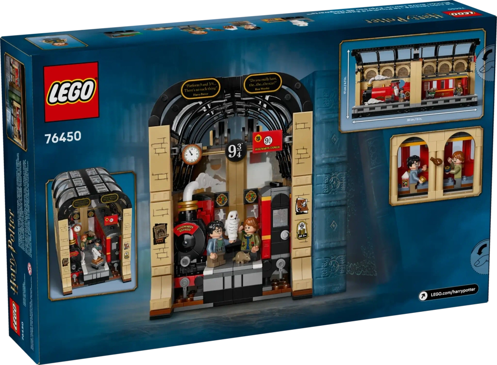 Конструктор LEGO Harry Potter 76450 Хогвартс Экспресс: книжный уголок