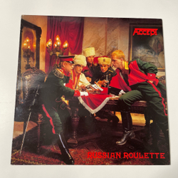Винтажная виниловая пластинка LP Accept Russian Roulette (Бельгия 1986)