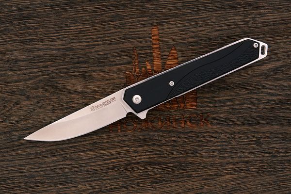 Складной нож Magnum 01RY322 Japanese Iris, клинок 83мм, сталь 440C, рукоять алюминий