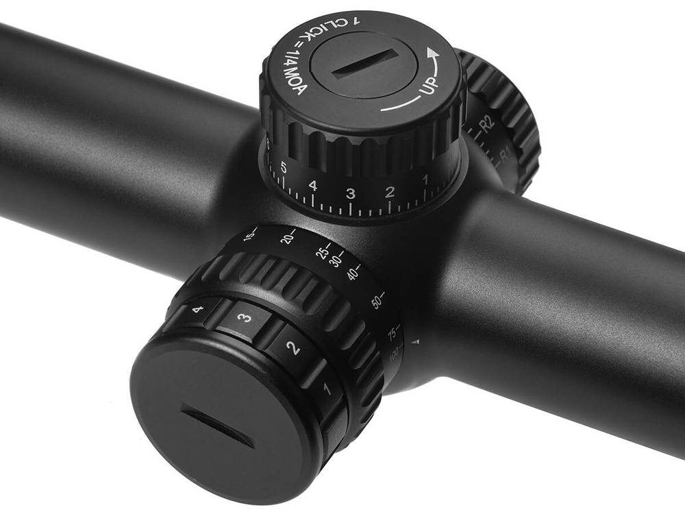 Прицел Gaut Obsidian 2-16x50, SF, сетка 31 (Half MD), подсветка красная, 30мм, 1/4 МОА, IPX7, 742г