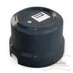 Розетка с заземлением Графит, Lindas 35032 / USB