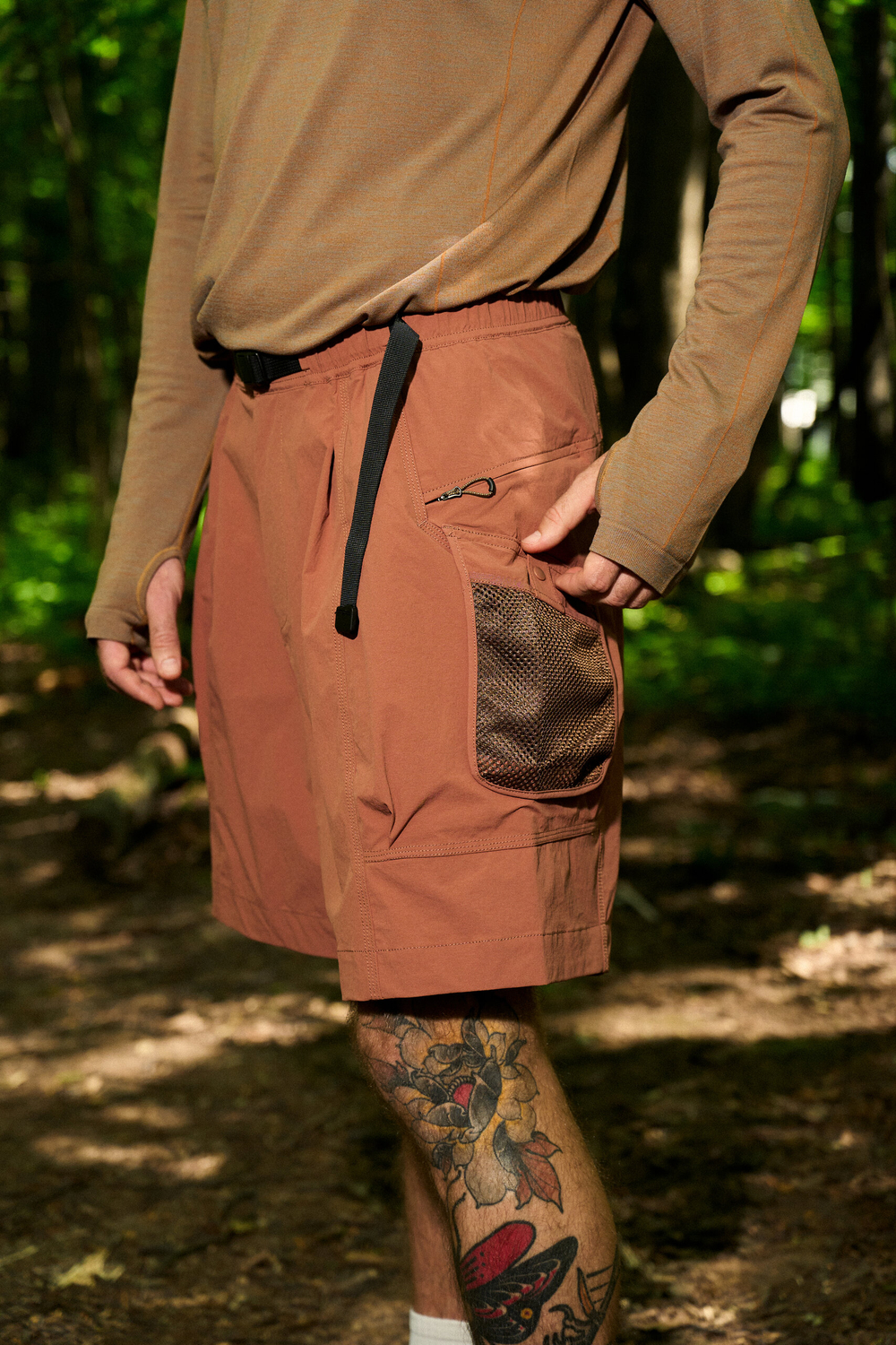 Шорты Blue Monte Multi-Pocket Greek Shorts "Lotus Mist Powder"