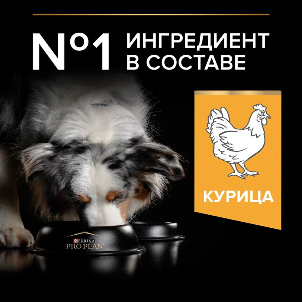 Сухой корм PRO PLAN EVERYDAY NUTRITION для взрослых собак средних пород курица 3 кг