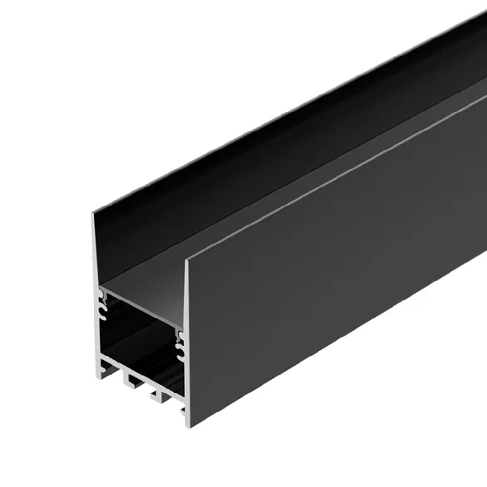 Профиль SL-COMFORT-3551-2000 ANOD BLACK (Arlight, Алюминий) 031730