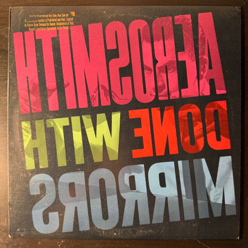 Aerosmith - Done With Mirrors (США 1985г.)