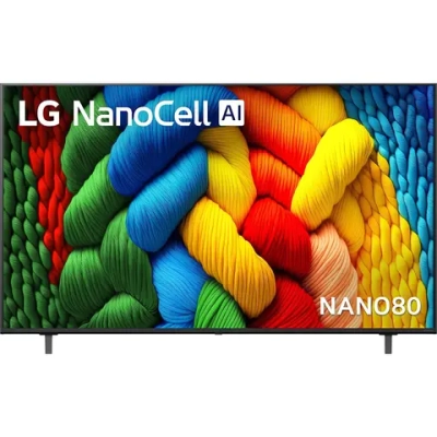 Телевизор LG 65NANO80A6B.ARUG 65" 4K UltraHD NanoCell черный