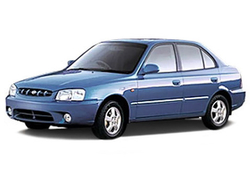 Порог правый Hyundai Accent 1999-2012 Полный профиль (1мм)