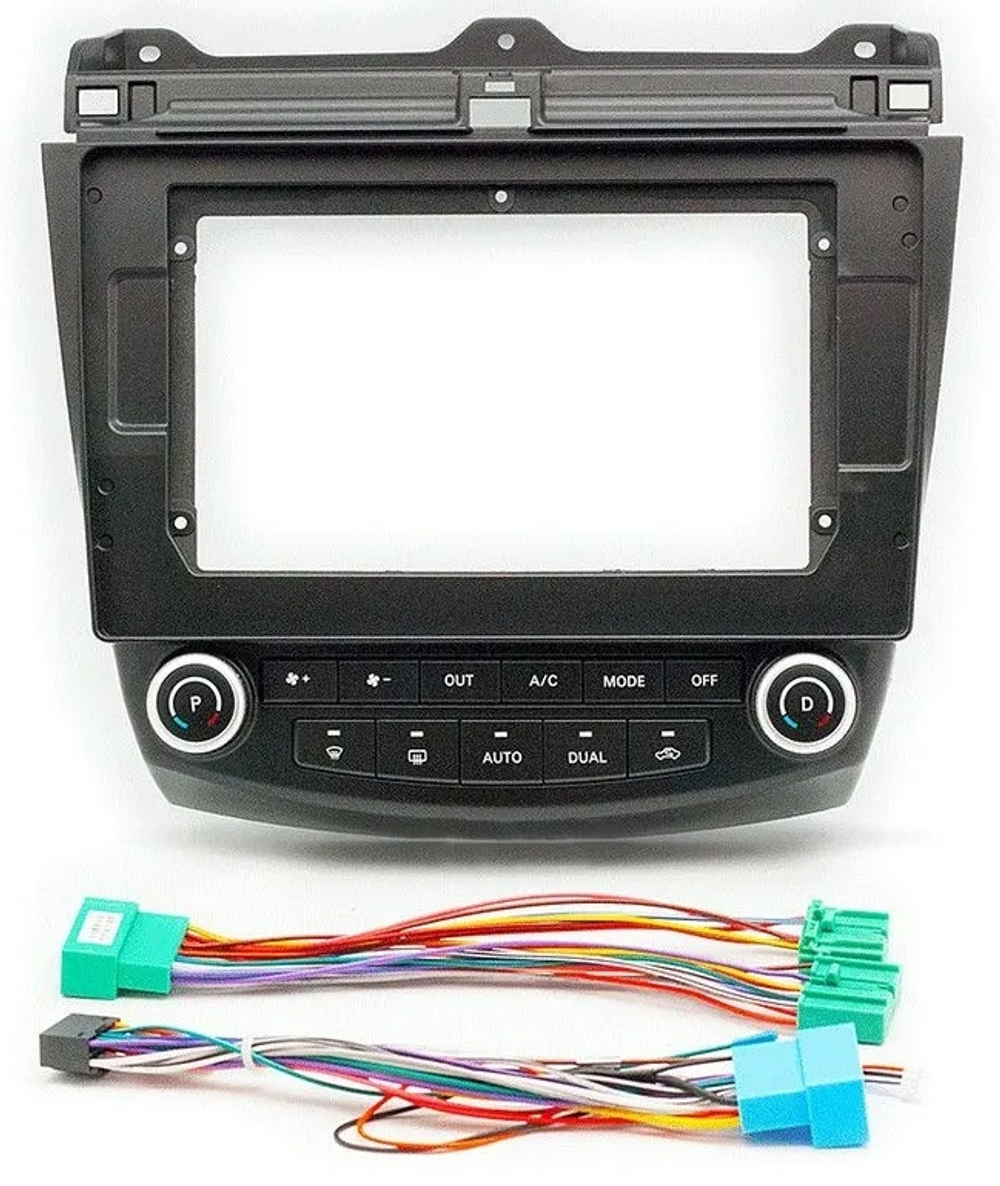 Переходная рамка магнитолы HONDA ACCORD 7 2005-2008 10,2 дюймов (комплект с проводами)
