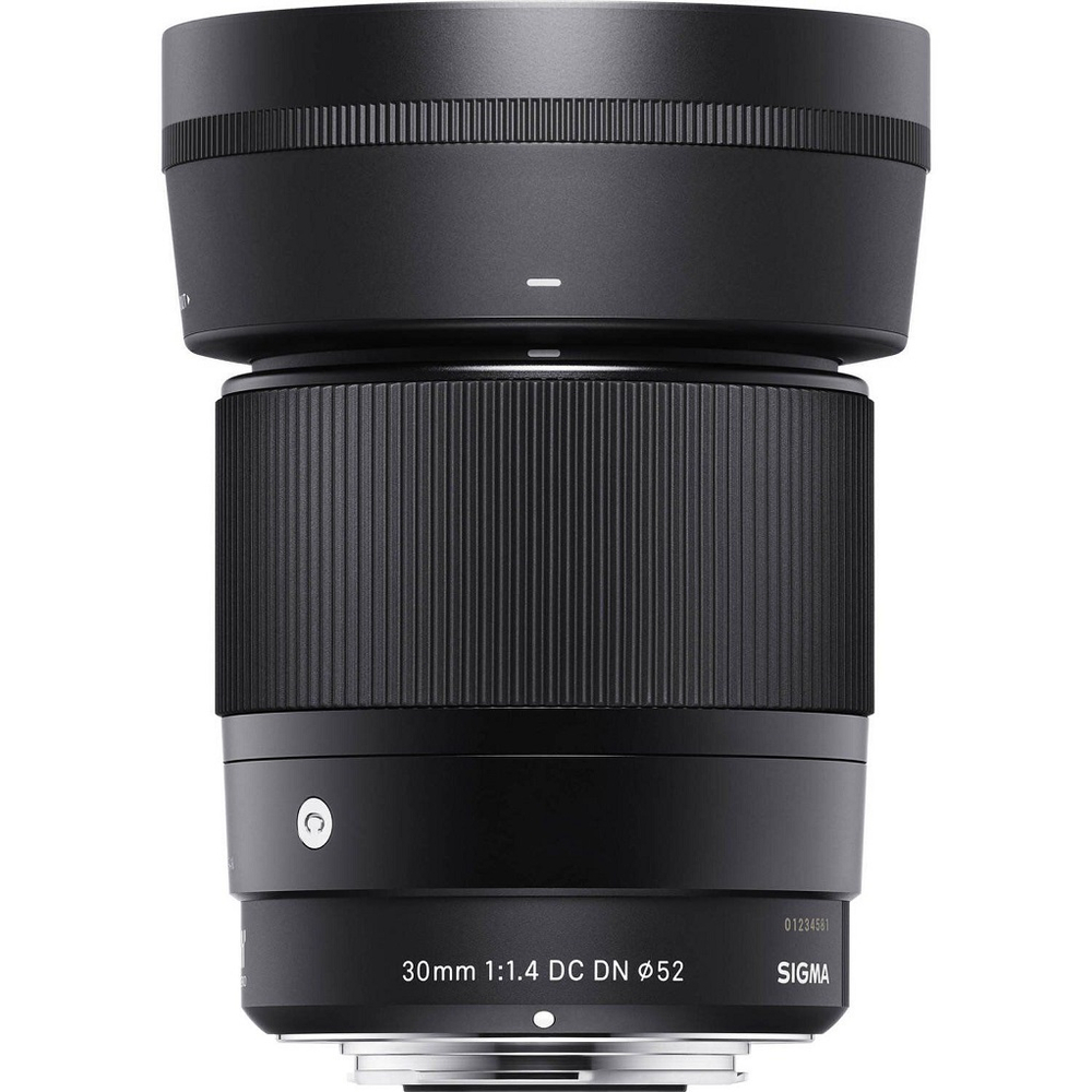 Sigma AF 30mm f/1.4 DC DN Contemporary Canon EF-M, черный