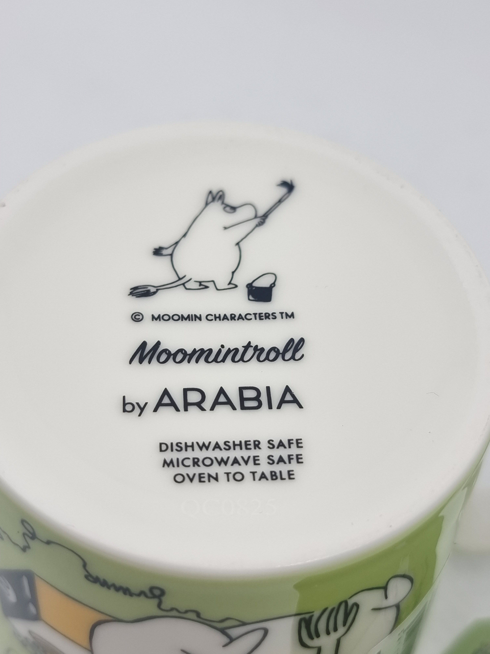 Moomin Кружка Arabia Muumitroll grass-green 300 мл (Из Финляндии)