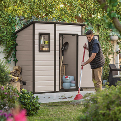 Пластиковый сарай Keter Manor Pent 6x4 beige