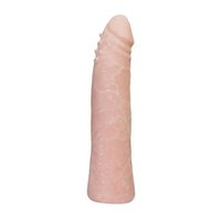 Телесный гнущийся фаллоимитатор 20см Bior Toys Erowoman-Eroman Realistic Cock EE-10042
