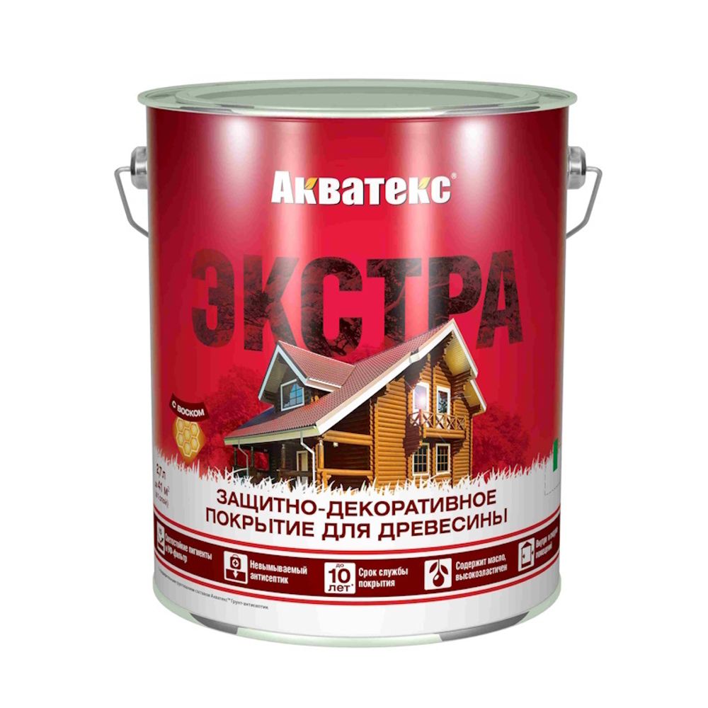 Пропитка по дереву Антисептик АКВАТЕКС Экстра палисандр 2,7л (Рогнеда) Пропитка по дереву Антисептик АКВАТЕКС Экстра палисандр 2,7л (Рогнеда)