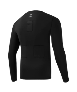 Футболка компрессионная с длинным рукавом судейская PerFormDRY Referee Baselayer Tee LS, черный